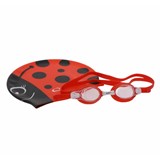 CUPS JUNIOR SILICONE GOGGLE +SILICON SWIMCAP