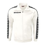 GIVOVA GIACCA TRICOT BAND WHT