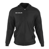 GIVOVA FELPA FULL ZIP 500 BLK