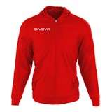 GIVOVA FELPA FULL ZIP 500 RED