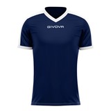 GIVOVA SHIRT REVOLUTION BLU/WHT