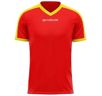 GIVOVA SHIRT REVOLUTION RED/YEL