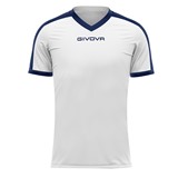 GIVOVA SHIRT REVOLUTION WHT/NAV