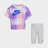 NIKE HBR BOXY TEE BIKE SHORT SET