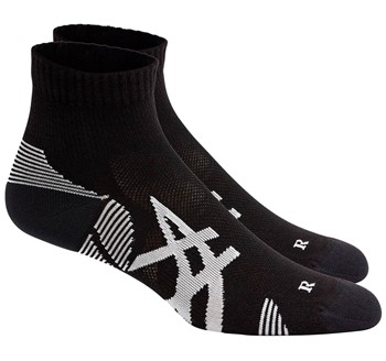 ASICS CUSHION RUN QUARTER SOCK 2PPK