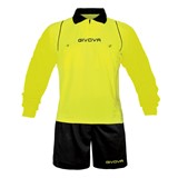 GIVOVA SOCCER KIT LONG SL FL YEL/BLK