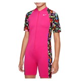 NIKE SHORT SLEEVE ZIP LEG