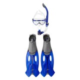 SPEEDO GLIDE MASK SNORKEL FIN SET AU GR