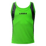 LEGEA CANOTTA CORFU GREEN FL/BLK