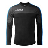 LEGEA MAGLIA ATENE ML BLK/CELESTE FL