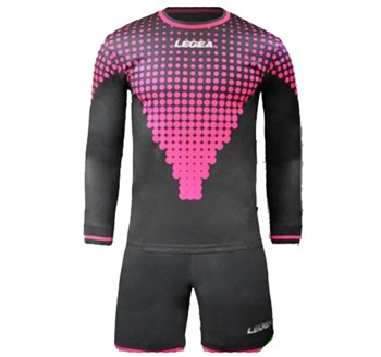 LEGEA KIT PORTIERE ALLIANZ D GREY/FUXIA