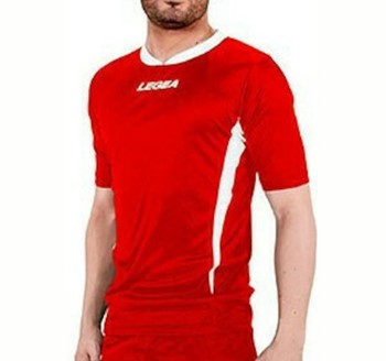 LEGEA MAGLIA DUSSELDORF RED/WHT