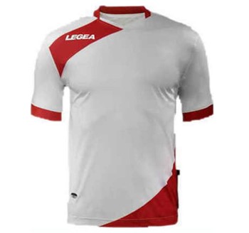 LEGEA MAGLIA NAIROBI G WHT/RED