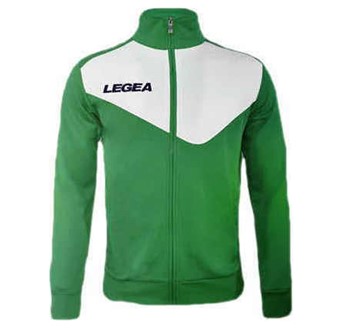 LEGEA GIACCA MESSICO FZ GREEN/WHT