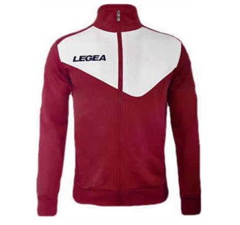 LEGEA GIACCA MESSICO FZ GRAN/WHT