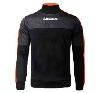 LEGEA GIACCA DAMASCO BLK/ORA FL