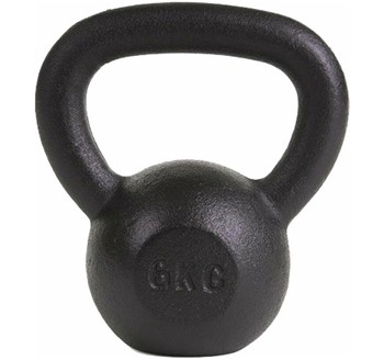 CAST IRON KETTLEBELL-6KG