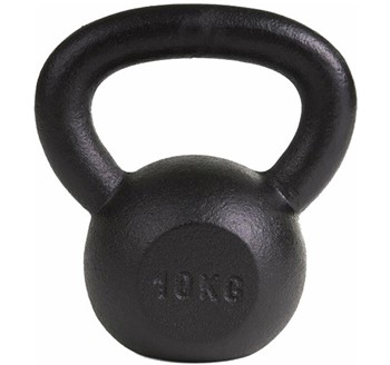 CAST IRON KETTLEBELL-10KG