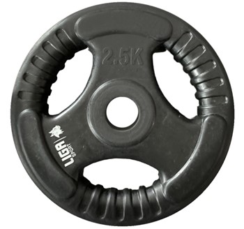 LIGA RUBBER WEIGHT LIFTING PLATE 2.5KG (F28)
