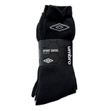 UMBRO U 3P SOCKS BLACK