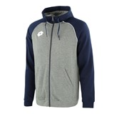 LOTTO DELTA PLUS JR SWEAT FZ HD MEL FL GRAY