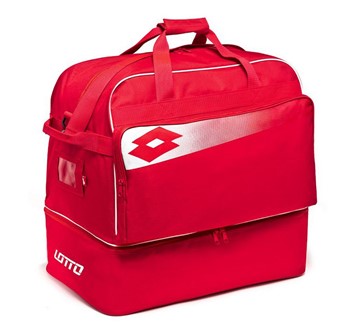 LOTTO BAG SOCCER OMEGA JR II RED/WHT