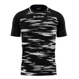 GIVOVA SHIRT PIXEL BLK/WHT