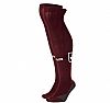 CALZA HIGH SOCCER SOCKS BURGUDY/WHT